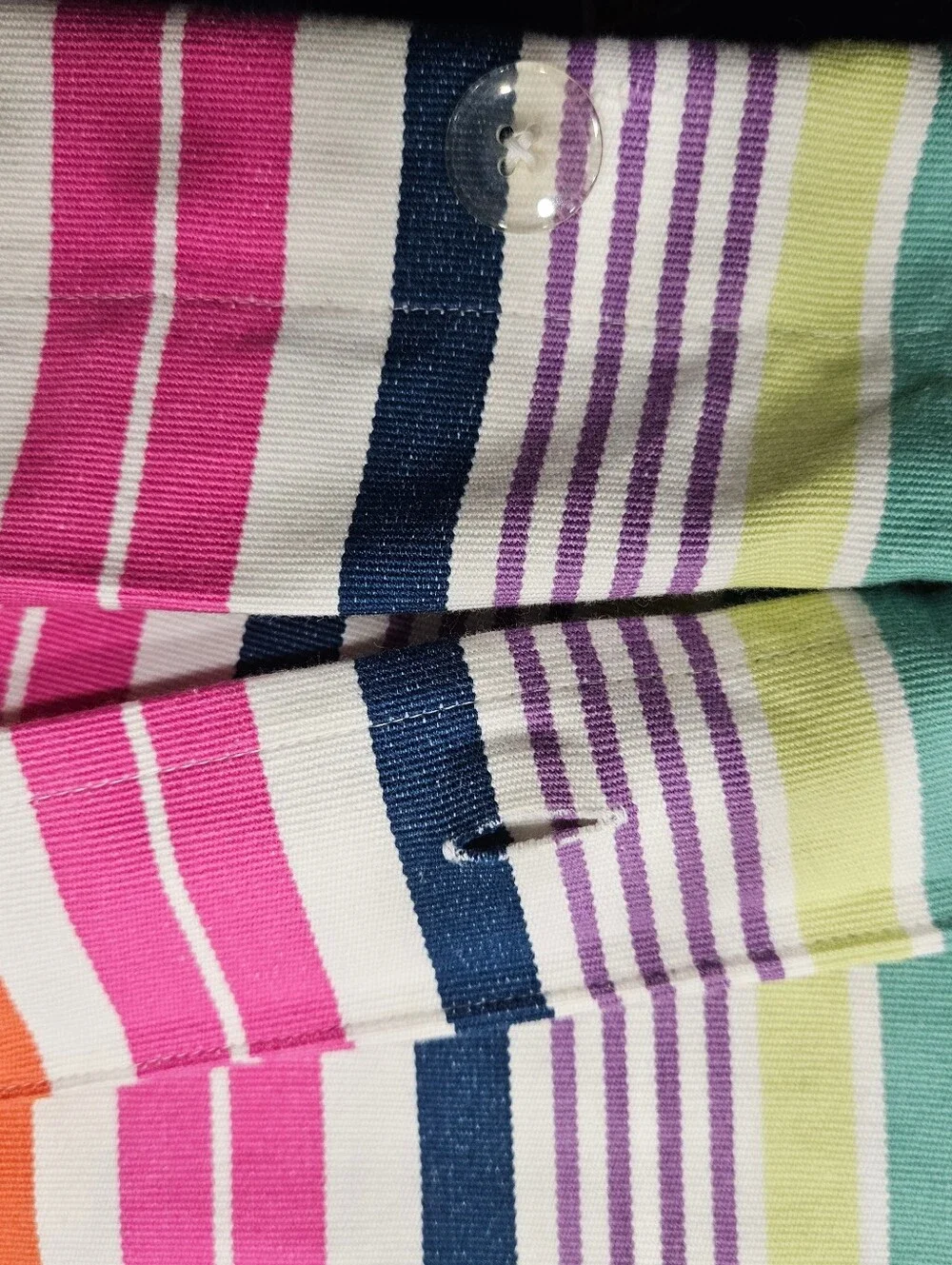 Pottery Barn Teen Saylor Stripe TWIN DUVET Thick Organic Cotton Multicolor DORM